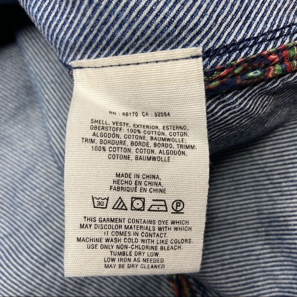 Anthro Pilcro and the Letterpress Denim Button Front Miniskirt Size 4 - Picture 5 of 6